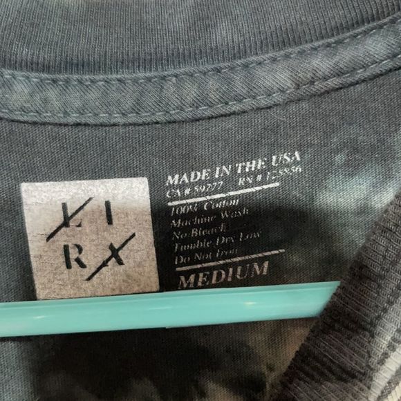 Tie-Dye Tropical Skater Tee Medium - Picture 8 of 11